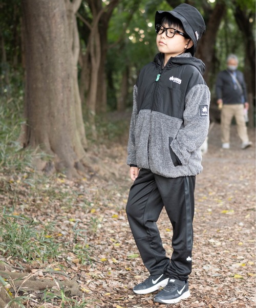 セール】【30】〔LOGOS/ロゴス〕ボアフリース フルジップ フード