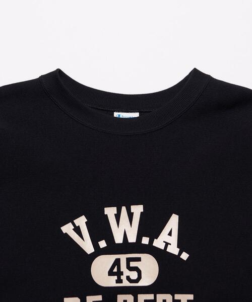 Champion(チャンピオン)の「【別注】<CHAMPION> RW SWT 2/スウェット(スウェット・メンズ・ライトグレー/ブラック・S/M/L/XL)」の3枚目の写真
