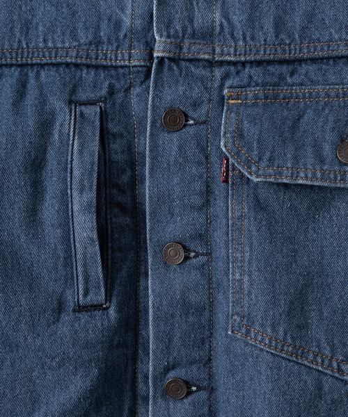 Levi's(リーバイス)の「【Levi's/リーバイス】STAY LOOSE TYPE1 デニムジャケット(カバーオール・メンズ・ダークインディゴブルー/ライトインディゴブルー・S/M/L)」の16枚目の写真