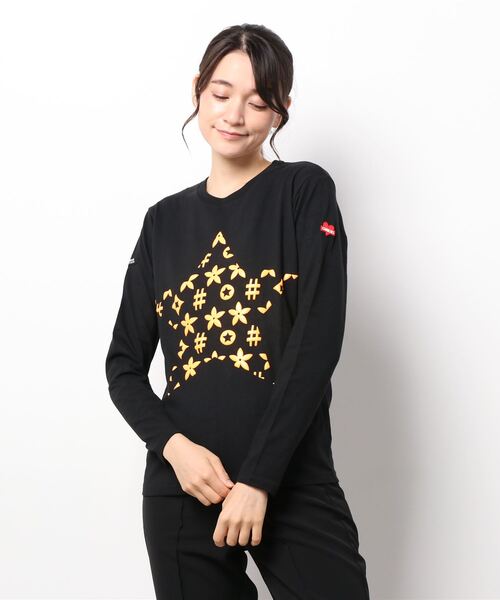 CERCA（チェルカ）の「RM/モノグラム 発泡プリント Tシャツ（Tシャツ/カットソー・メンズ・ブラック系その他/ブラック系その他2・MEDIUM）」の2枚目の写真