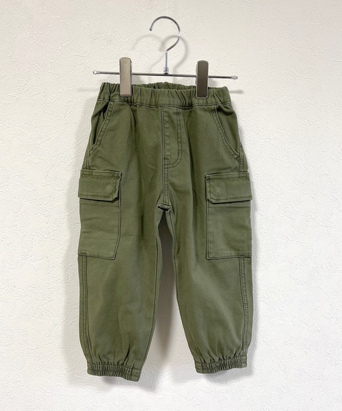 Ocean&Ground（オーシャン&グラウンド）の「フレンチミリタリーカーゴパンツ（80～140cm）（その他パンツ・キッズ・オリーブ/ベージュ・95/80/130/110/120/90/100/140）」の2枚目の写真
