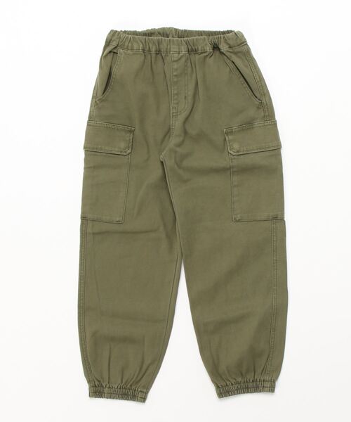 Ocean&Ground（オーシャン&グラウンド）の「フレンチミリタリーカーゴパンツ（80～140cm）（その他パンツ・キッズ・オリーブ/ベージュ・95/80/130/110/120/90/100/140）」の4枚目の写真