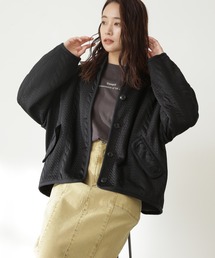 N.（N. Natural Beauty Basic） | ◆膨れジャガードブルゾン(ブルゾン)