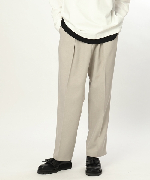 tk.TAKEO KIKUCHI(ティーケータケオキクチ)の「◆LANATECツイルインタックパンツ(その他パンツ・メンズ・ブラック/マスタード/ベージュ・02/03)」の11枚目の写真