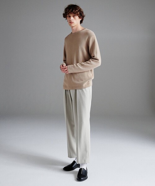 tk.TAKEO KIKUCHI(ティーケータケオキクチ)の「◆LANATECツイルインタックパンツ(その他パンツ・メンズ・ブラック/マスタード/ベージュ・02/03)」の12枚目の写真