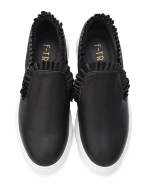 styles（スタイルス）の「F-TROUPE DY1844 LEATHER（スニーカー・レディース・ブラック・37）」の7枚目の写真