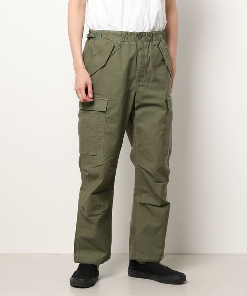 JUGLANS(ユグランス)の「【Ranch Standard】M-51トラウザー/ストレッチライトツイルカーゴパンツ/メンズ(カーゴパンツ・メンズ・ブラック/カーキ/カモフラージュ・M/L)」の3枚目の写真