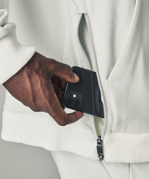 CITY TOKYO（シティトウキョウ）の「クルーネックサイドジップ