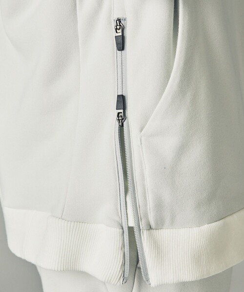 CITY TOKYO（シティトウキョウ）の「クルーネックサイドジップスウェット（スウェット・メンズ・ブラック/ホワイト/ベージュ・3/2/1）」の15枚目の写真
