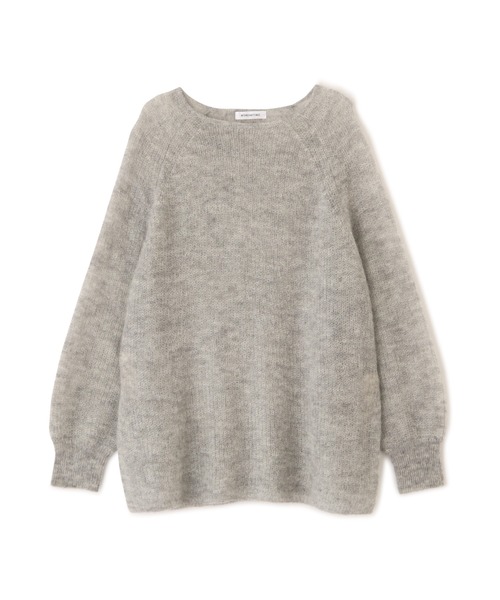 NATURAL BEAUTY BASIC（ナチュラルビューティーベーシック）の「モヘヤブレンドニット（ニット/セーター・レディース・グレー/チャコールグレー/ラベンダー・MEDIUM）」の15枚目の写真