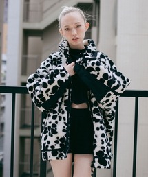 X-girl | DALMATIAN OUTDOOR BOA RIDERS JACKET(ブルゾン)