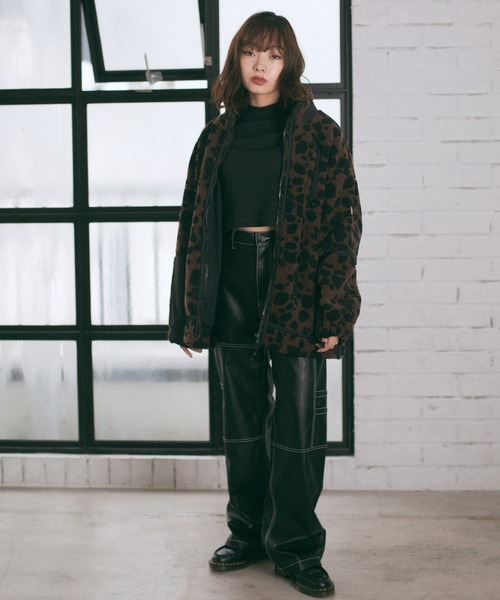 X-girl（エックスガール）の「DALMATIAN OUTDOOR BOA RIDERS