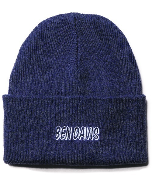 BEN DAVIS（ベンデイビス）の「《BEN DAVIS》EMBRO KNIT CAP（ニットキャップ/ビーニー・レディース・キャメル/グレー系/ブラック/ベージュ/オフホワイト/モカ/ブルー系その他/ヘザーグレー・FREE）」の8枚目の写真