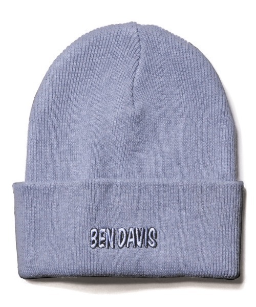 BEN DAVIS（ベンデイビス）の「《BEN DAVIS》EMBRO KNIT CAP（ニットキャップ/ビーニー・レディース・キャメル/グレー系/ブラック/ベージュ/オフホワイト/モカ/ブルー系その他/ヘザーグレー・FREE）」の4枚目の写真