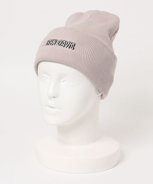 BEN DAVIS（ベンデイビス）の「《BEN DAVIS》EMBRO KNIT CAP（ニットキャップ/ビーニー・レディース・キャメル/グレー系/ブラック/ベージュ/オフホワイト/モカ/ブルー系その他/ヘザーグレー・FREE）」の10枚目の写真