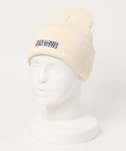 BEN DAVIS（ベンデイビス）の「《BEN DAVIS》EMBRO KNIT CAP（ニットキャップ/ビーニー・レディース・キャメル/グレー系/ブラック/ベージュ/オフホワイト/モカ/ブルー系その他/ヘザーグレー・FREE）」の13枚目の写真