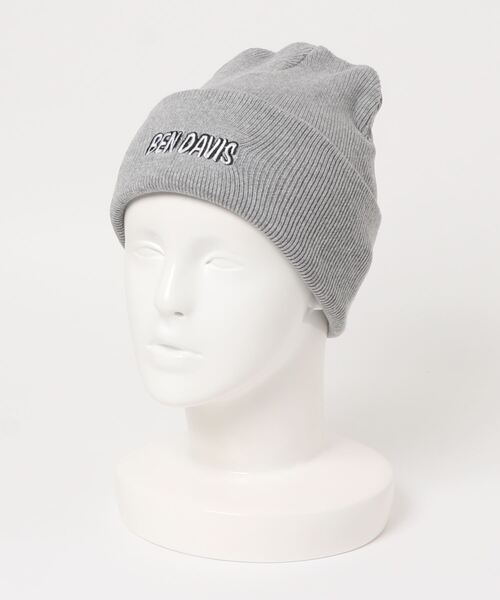 BEN DAVIS（ベンデイビス）の「《BEN DAVIS》EMBRO KNIT CAP（ニットキャップ/ビーニー・レディース・キャメル/グレー系/ブラック/ベージュ/オフホワイト/モカ/ブルー系その他/ヘザーグレー・FREE）」の16枚目の写真