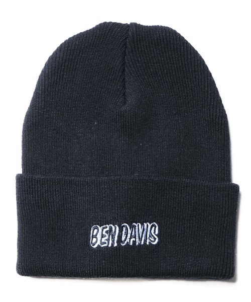 BEN DAVIS（ベンデイビス）の「《BEN DAVIS》EMBRO KNIT CAP（ニットキャップ/ビーニー・レディース・キャメル/グレー系/ブラック/ベージュ/オフホワイト/モカ/ブルー系その他/ヘザーグレー・FREE）」の18枚目の写真