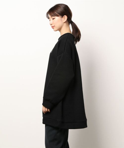 ANDGEEBEE(アンジービー)の「【UNISEX】ジャガードワッフルトップス(その他トップス・レディース・ホワイト/ブラック・MEDIUM)」の21枚目の写真