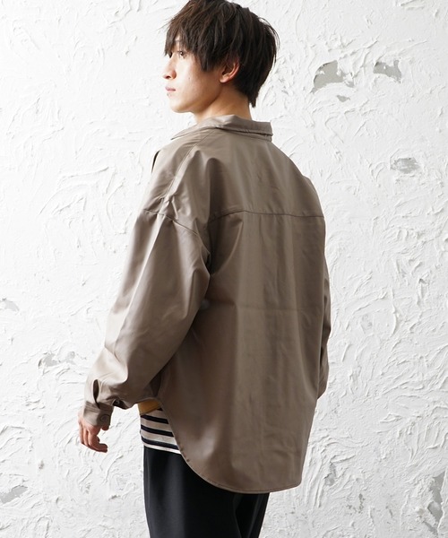 セール】シンセティックレザーCPOジャケット（ブルゾン）｜MinoriTY