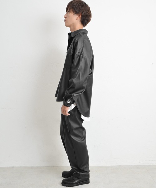 セール】シンセティックレザーCPOジャケット（ブルゾン）｜MinoriTY