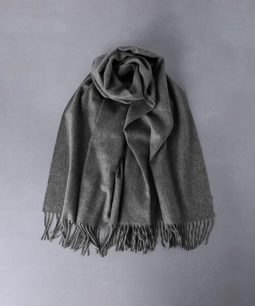 Begg & Co（ベグアンドコー）の「＜BEGG＆CO（ベグアンドコー）＞ARRAN ストール（ストール/ショール・レディース・ブラック/グレー/オフホワイト/モカ・FREE）」の3枚目の写真