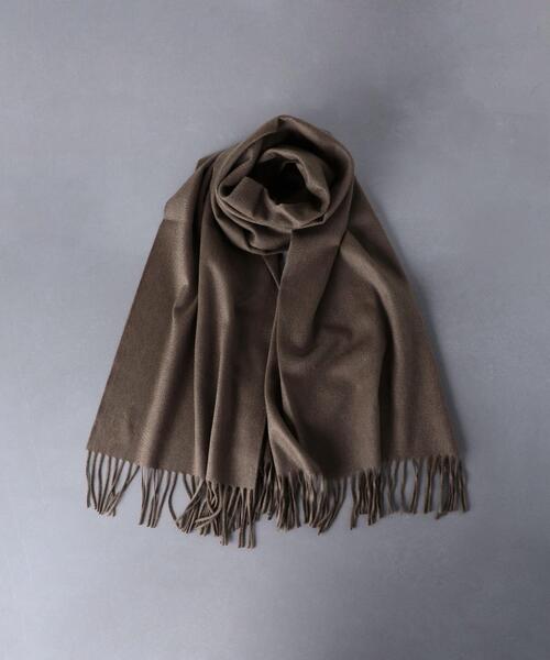 Begg & Co（ベグアンドコー）の「＜BEGG＆CO（ベグアンドコー）＞ARRAN ストール（ストール/ショール・レディース・ブラック/グレー/オフホワイト/モカ・FREE）」の4枚目の写真