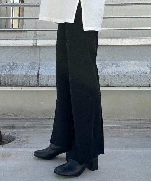 CIAOPANIC（チャオパニック）の「カットイージーパンツ（その他パンツ・レディース・グリーン/レッド/ブラック・FREE）」の8枚目の写真