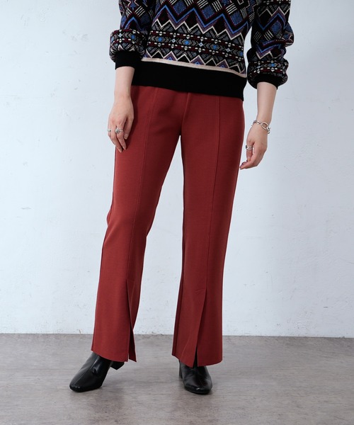 CIAOPANIC（チャオパニック）の「カットイージーパンツ（その他パンツ・レディース・グリーン/レッド/ブラック・FREE）」の19枚目の写真