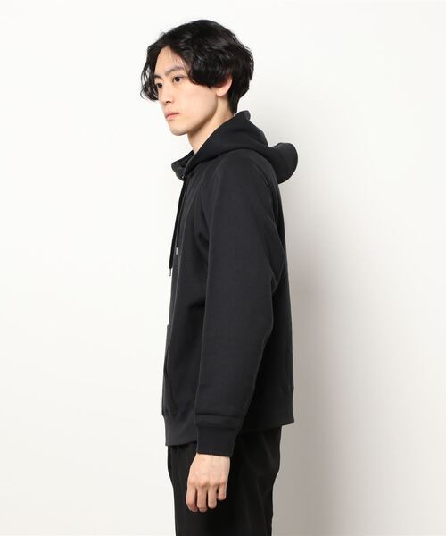 BATONER（バトナー）の「【BATONER】TWISTLESS YARN URAKE PK（パーカー・メンズ・ブラック/グレー・M/L）」の4枚目の写真