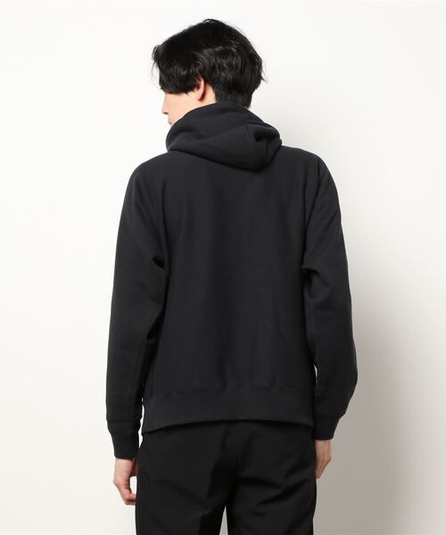 BATONER（バトナー）の「【BATONER】TWISTLESS YARN URAKE PK（パーカー・メンズ・ブラック/グレー・M/L）」の3枚目の写真