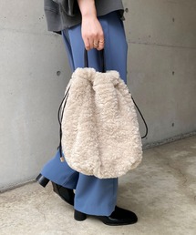 CAPRICIEUX LE'MAGE | ぷっくりエコファーバッグ(ショルダーバッグ)