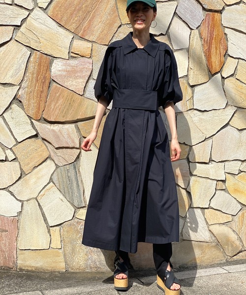 AVIE（アビィ）の「タイプライターシャツドレス（シャツワンピース