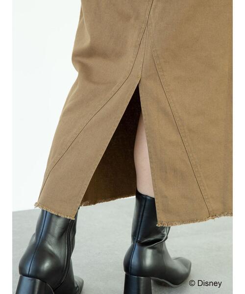 Disney（ディズニー）の「綿ツイルロングスカート/Mickey（スカート・レディース・ブラック/ベージュ・M/L）」の11枚目の写真