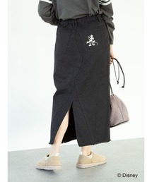 Disney | 綿ツイルロングスカート/Mickey(スカート)