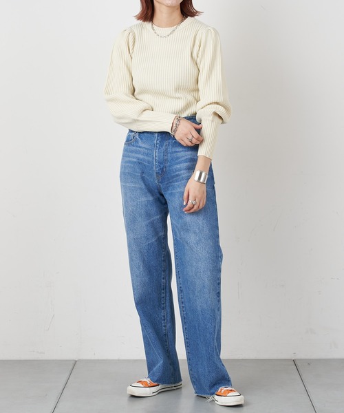 CIAOPANIC TYPY(チャオパニックティピー)の「【KATER】ストレートデニム(デニムパンツ・レディース・ブルー・SMALL/MEDIUM/LARGE)」の16枚目の写真