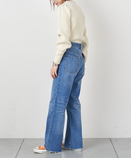 CIAOPANIC TYPY(チャオパニックティピー)の「【KATER】ストレートデニム(デニムパンツ・レディース・ブルー・SMALL/MEDIUM/LARGE)」の12枚目の写真