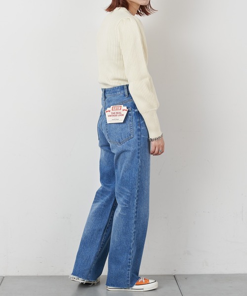 CIAOPANIC TYPY(チャオパニックティピー)の「【KATER】ストレートデニム(デニムパンツ・レディース・ブルー・SMALL/MEDIUM/LARGE)」の15枚目の写真