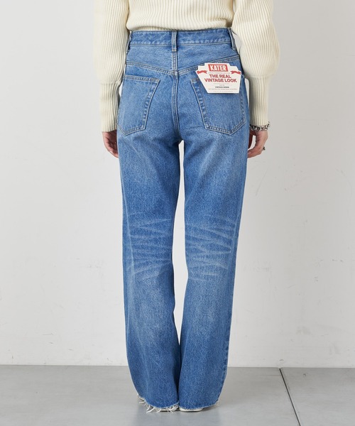 CIAOPANIC TYPY(チャオパニックティピー)の「【KATER】ストレートデニム(デニムパンツ・レディース・ブルー・SMALL/MEDIUM/LARGE)」の5枚目の写真