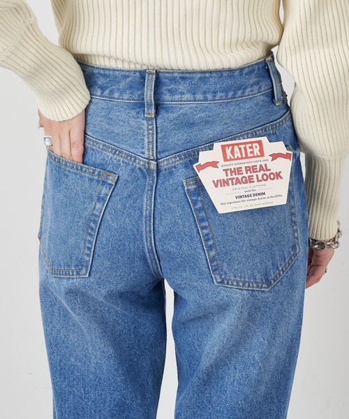 CIAOPANIC TYPY(チャオパニックティピー)の「【KATER】ストレートデニム(デニムパンツ・レディース・ブルー・SMALL/MEDIUM/LARGE)」の17枚目の写真
