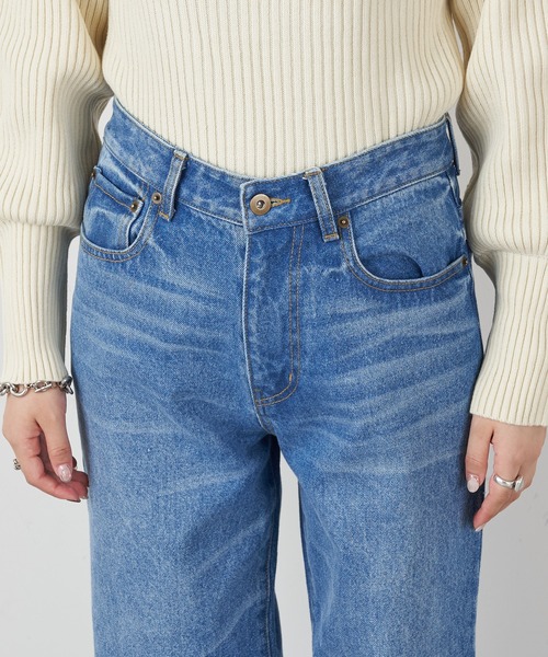CIAOPANIC TYPY(チャオパニックティピー)の「【KATER】ストレートデニム(デニムパンツ・レディース・ブルー・SMALL/MEDIUM/LARGE)」の19枚目の写真