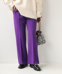 Simplicite | カラーイージー セミフレアパンツ◆(スラックス)