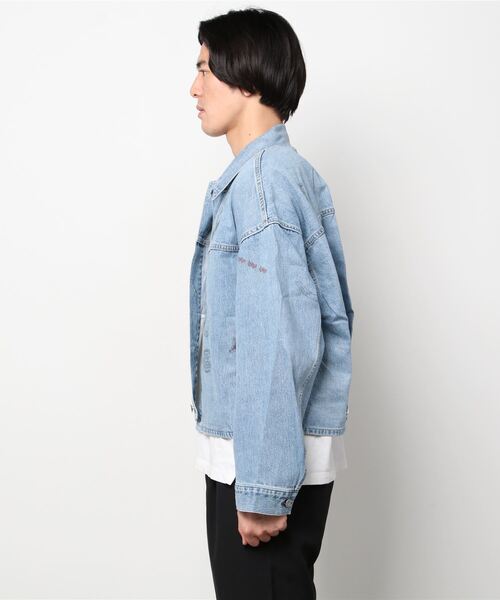 Kurowear Jacket KURO(クロ)の「【KURO】ALTERNATIVE PATTERN CROSSED DENIM JACKET(デニムジャケット)」 - WEAR
