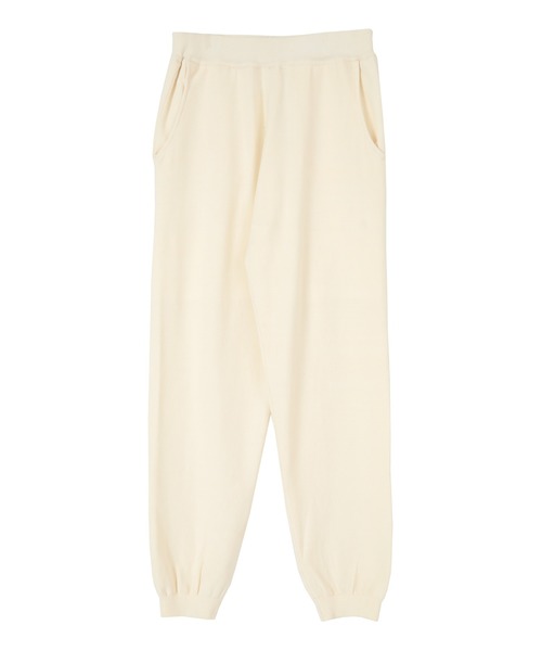 titivate(ティティベイト)の「ニットジョガーパンツ(その他パンツ・レディース・アイボリー/キャメル/ブラック・S/M/L)」の12枚目の写真