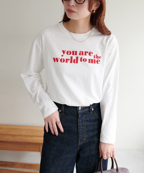 セール】【WEB限定】アメリカンロゴロングTシャツ（Tシャツ