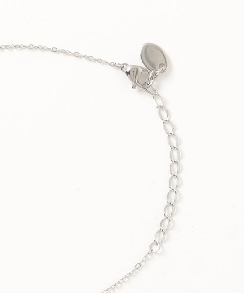 muku(ムク)の「金属アレルギー対応 スクラッチコインネックレス/ サージカルステンレス(ネックレス・レディース・シルバー/ゴールド・52/45)」の3枚目の写真