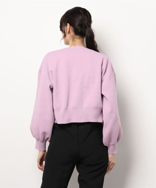 RETRO GIRL（レトロガール）の「カラーショートカーディガン（カーディガン/ボレロ・レディース・ブラック/オフホワイト/ピンク/イエロー/ブルー/グリーン・FREE）」の12枚目の写真