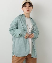 DOUBLE NAME | グランパストライプシャツ(シャツ/ブラウス)