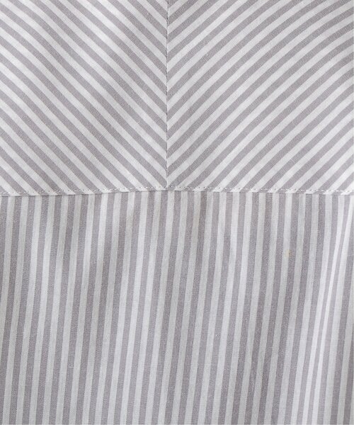 DOUBLE NAME(ダブルネーム)の「グランパストライプシャツ(シャツ/ブラウス・レディース・グレー/サックスブルー/イエロー/グリーン・FREE)」の22枚目の写真