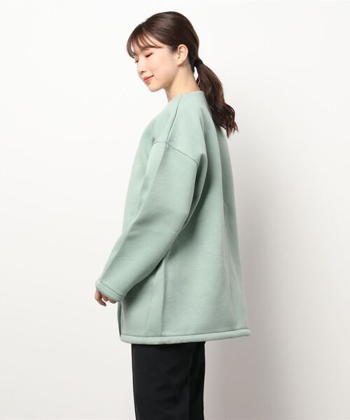 LBC(エルビーシー)の「【WEB限定】ボンディングコーディガン(ブルゾン・レディース・グリーン/ベージュ/ブラウン・L/M)」の19枚目の写真